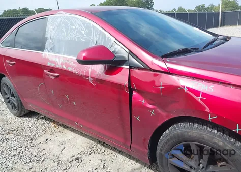 2015 Hyundai Sonata Se z USA, uszkodzony, nr VIN 5NPE24AF1FH145991